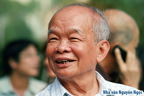 Nha van Nguyen Ngoc ban ve trinh tiet